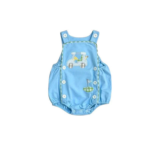 11.28 MOQ:5pcs SR3641 pre-order baby boy clothes golf boy summer bubble