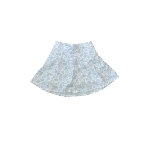 7.29 GLK0129 Baby Girls Western Light Gray Camo Yoga Skorts Bottom Preorder