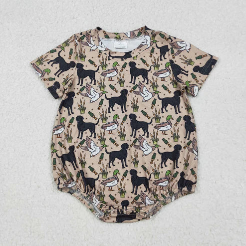 10.10 SR2725 Baby Infant Boys Dog Duck Call Romper