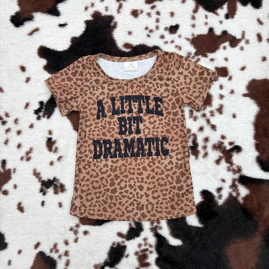 9.3 BT0219 Baby Girls A Little Bit Dramatic Short Sleeve Shirts Tops
