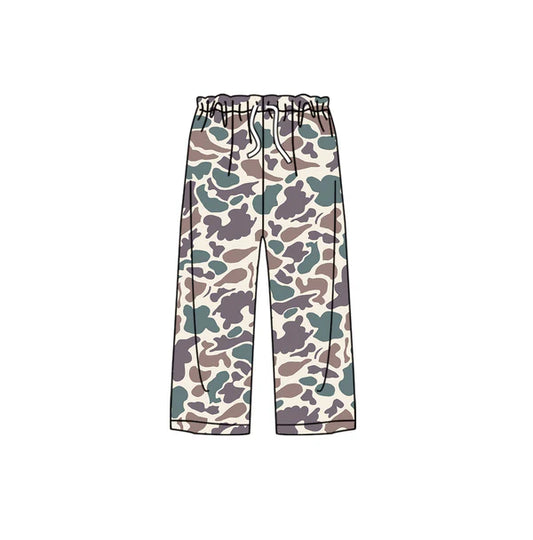 8.2  P0807 Adult Women Western Lavender Camo Flare Pants Preorder
