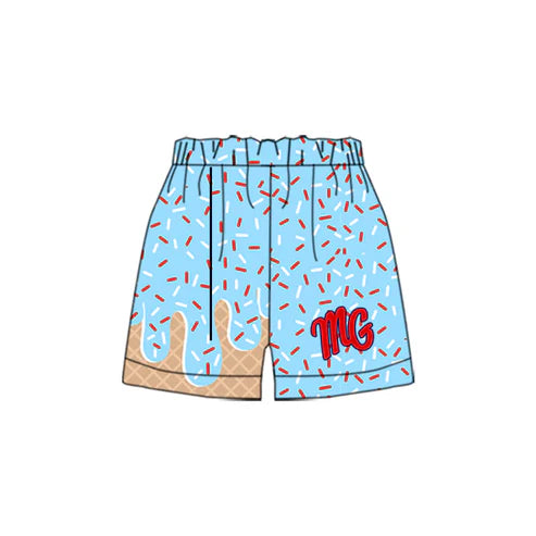 5.5 Baby Boys Team Blue MG Sport Shorts Bottoms Preorder(moq 3)