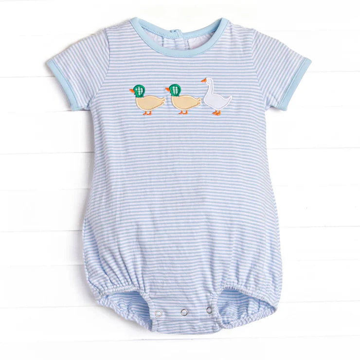 11.19 MOQ:5pcs SR3540 pre-order baby boy clothes mallard boy summer bubble