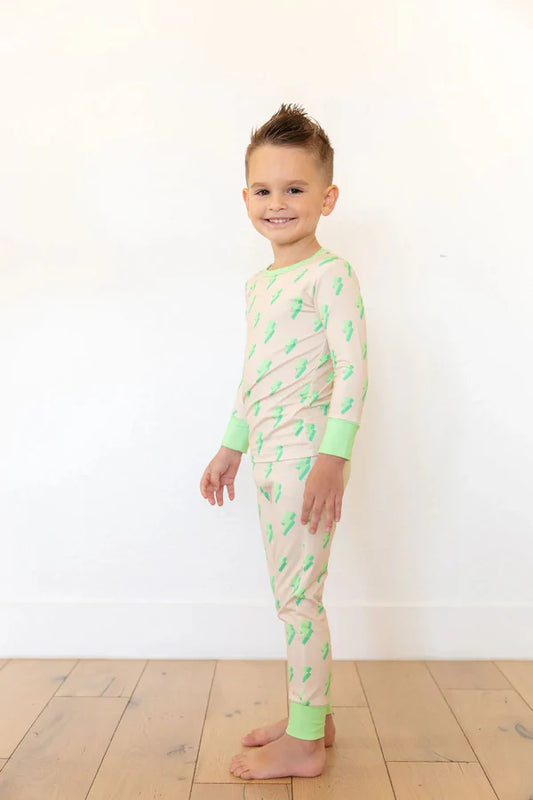 5.28 BLP0954 Baby Boys Western Lights Shirt Pants Pajamas Clothes Sets Preorder