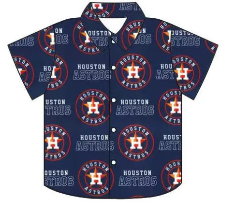 5.8 Boys custom Team H short-sleeved shirt