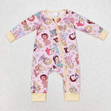 3.14 LR0968 RTS baby girl clothes princess toddler girl winter romper Bamboo