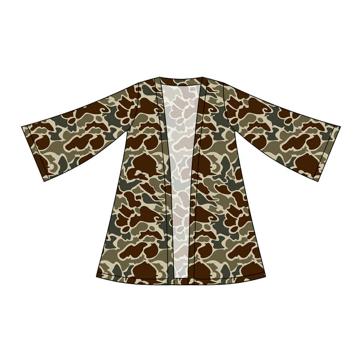 11.29 MOQ：5pcs GT1503 pre-order baby girl clothes camo girl summer top