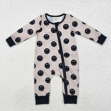 3.13 LR1434 RTS baby boy clothes smile boy winter romper-bamboo