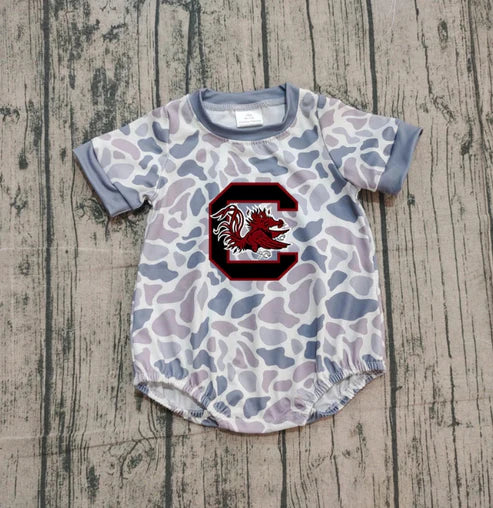 10.29 Custom Moq 8 Baby Infant Boys Camo C Team Rompers