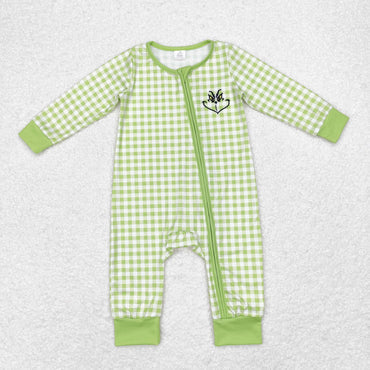 3.13 LR1251 RTS Bamboo baby boy clothes cartoon boy christmas winter romper