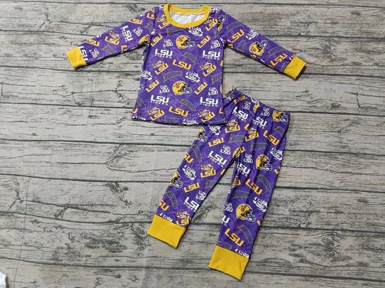 12.17 Custom order MOQ:3pcs each design baby boy clothes state boy pajamas set 2（副本）
