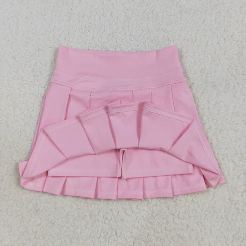 8.13 GLK0088 Baby Girls Light Pink Yoga Active Wear Skirt