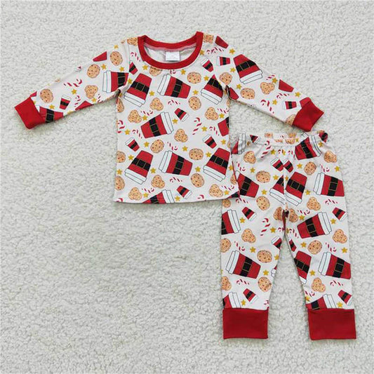 L-3.2 Cookie Santa Cup long sleeve pants set