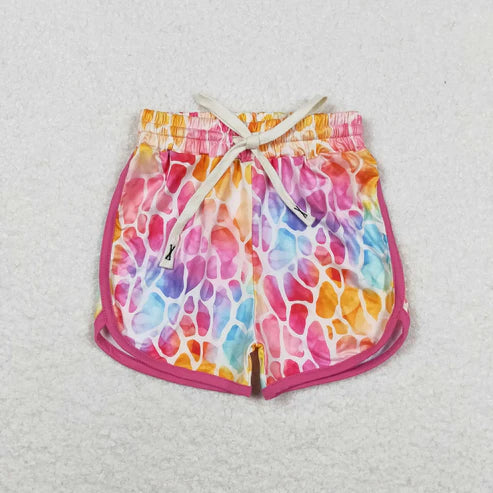 6.13 Sibling 4 Colors Baby Girls Summer Camo Plaid Shorts Bottoms
