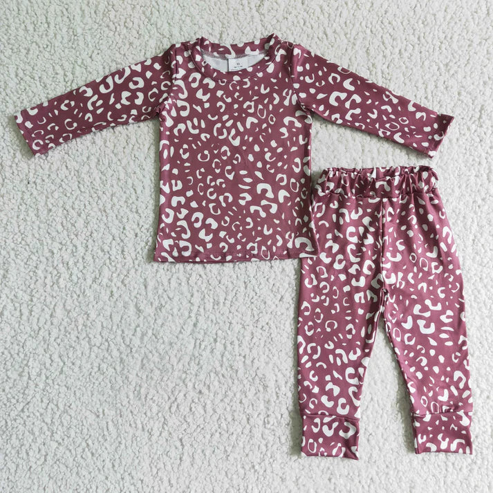 Baby Kids Fall Shirt Pants Pajamas