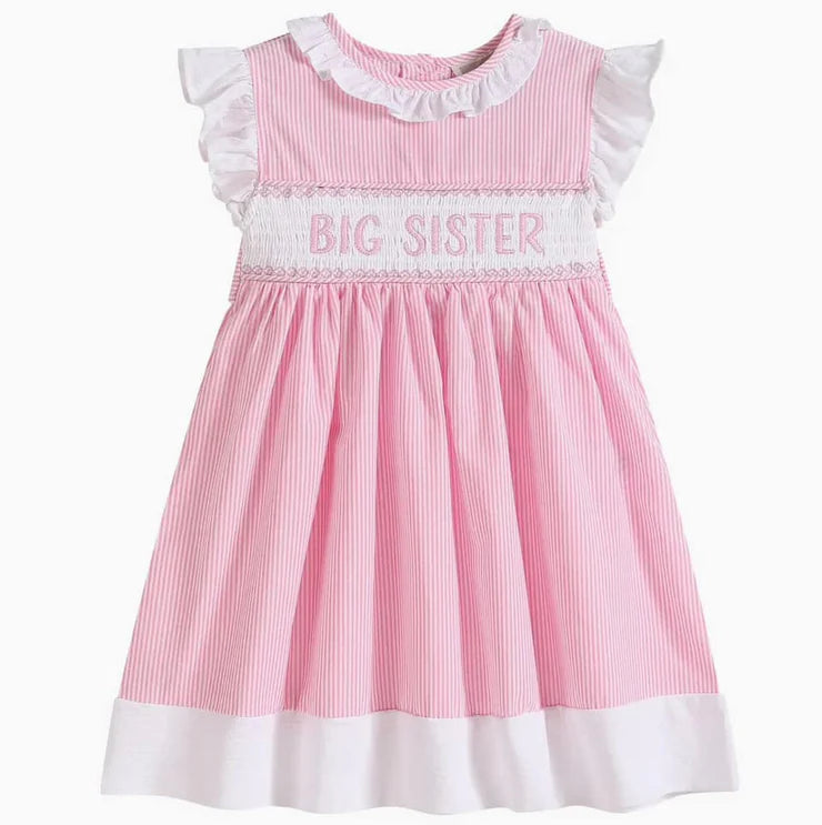 11.22 MOQ:5pcs GSD3153 pre-order toddler girl clothes big sister girl summer dress