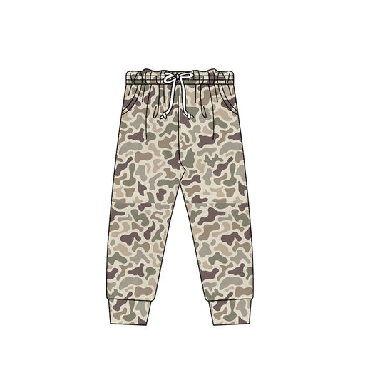 11.25 MOQ:5pcs P0974 pre-order baby boy clothes camo boy winter pant