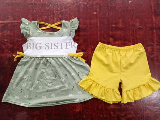 12.18 Custom order MOQ 3pcs each design baby girl clothes girl summer shorts set