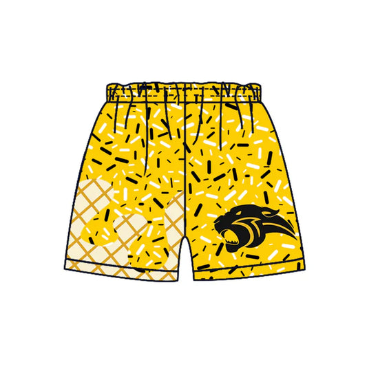 7.9 Custom Moq 3 Baby Boys Golden Sprinkles Team Sports Shorts