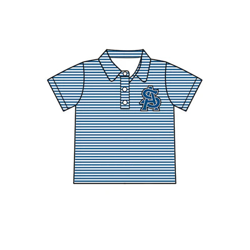 7.31  Custom Moq 5 Baby Boys Trojans Team Short Sleeve Tee Pullovers Polo Shirts Tops