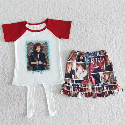 5.23 B4-15 Printed Diva Girls Suit