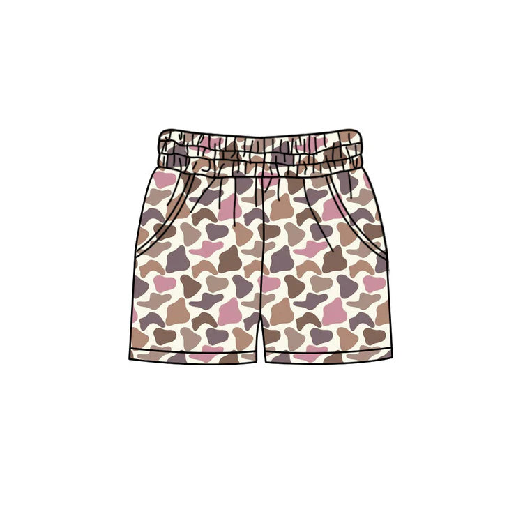 11.25 MOQ：5pcs SS0756 pre-order adult clothes camo adult women summer yoga shorts