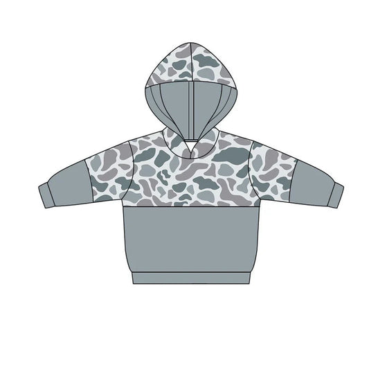 11.7 MOQ：5pcs BT1515 pre-order toddler boy clothes camo boy winter top shirt