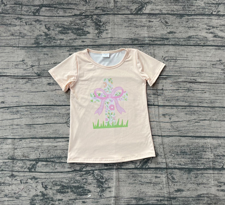 11.13 GT1397 pre-order toddler girl clothes girl easter tshirt-real pic