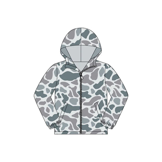 11.8 MOQ:5pcs BT1525 pre-order toddler boy clothes camo boy winter top shirt
