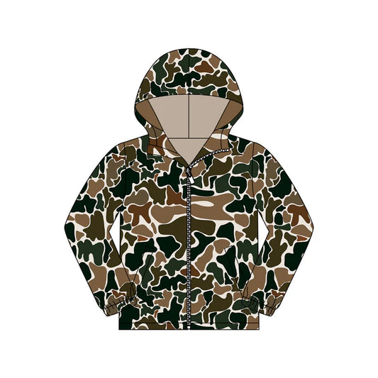 11.10 MOQ：5pcs GT1428 pre-order adult clothes camo adult women winter top