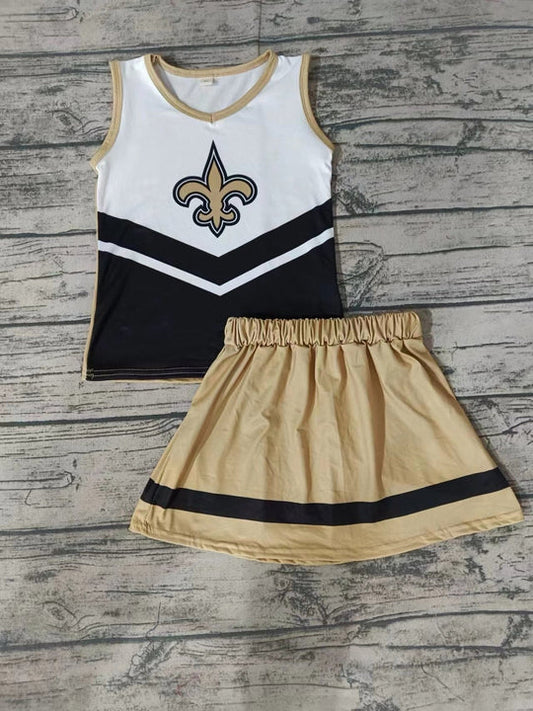 12.18 Custom order MOQ:3pcs each design state cheerleading uniforms girl summer skirt set 43