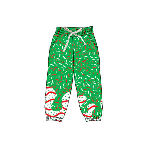 8.6 P0825 Adult Women Drip Christmas Trees Yoga Team Pants Preorder