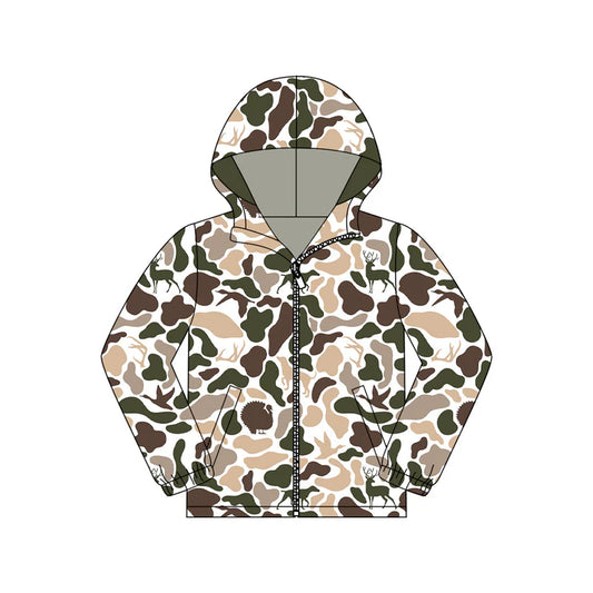 11.10 MOQ:5pcs GT1429 pre-order adult clothes camo adult women winter top