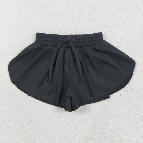 5.21 SS0551 Baby Girls Black Skort Shorts Bottoms