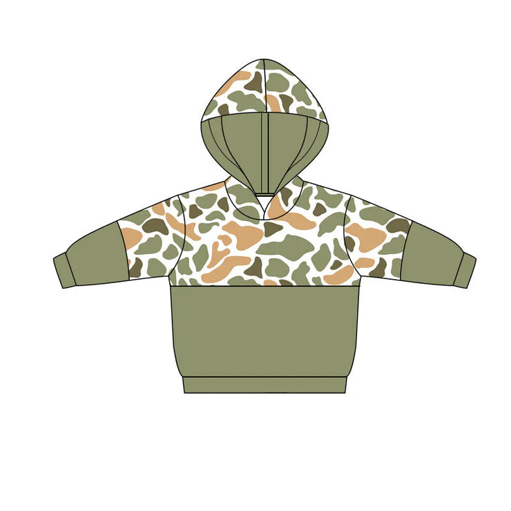 11.7 MOQ：5pcs BT1519 pre-order toddler boy clothes camo boy winter top shirt