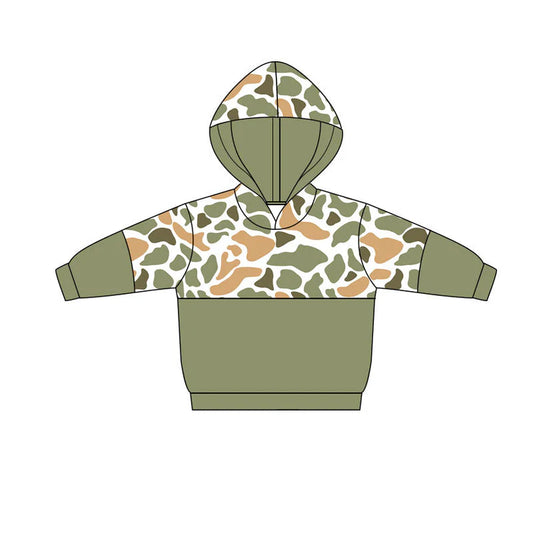 11.7 MOQ：5pcs BT1519 pre-order toddler boy clothes camo boy winter top shirt