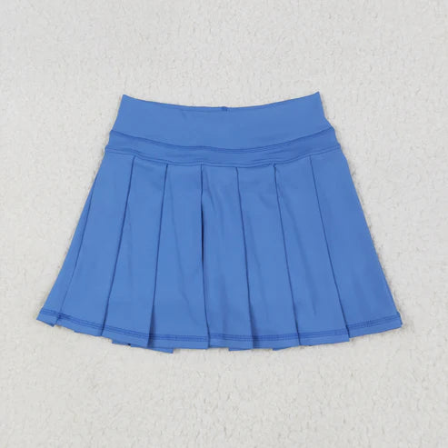6.9 GLK0084 Baby Girls Hot Blue Yoga Active Wear Skirt