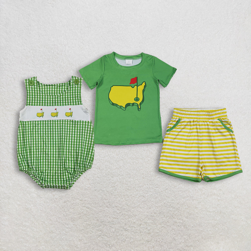 Sibling Baby boys clothes short sleeve shorts sets and Rompers