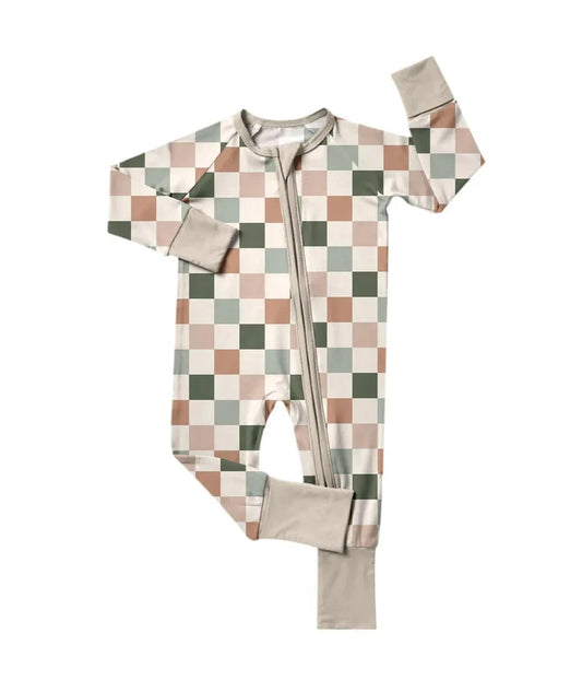 12.4 MOQ:5pcs LR2940 pre-order baby boy clothes gingham toddler boy winter romper