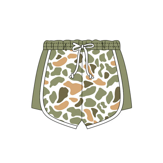 11.8 MOQ：5pcs SS0744 pre-order baby boy clothes camo print boy summer shorts