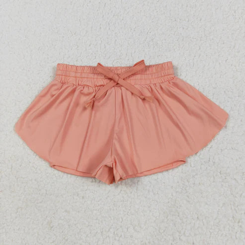 6.2 SS0547 Baby Girls Peach Skort Shorts Bottoms