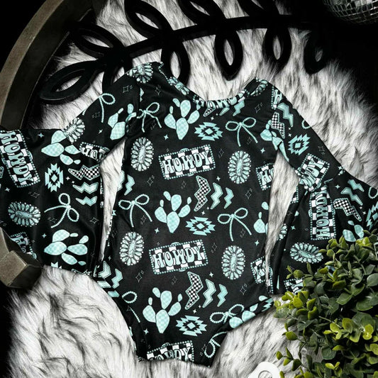 12.4 MOQ:5pcs LR2946 pre-order baby girl clothes howdy toddler girl winter bubble