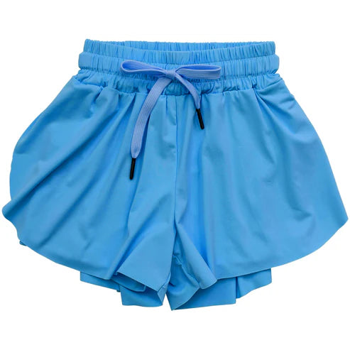 4.10 SS0549 Baby Girls Blue Skort Shorts Bottoms Preorder