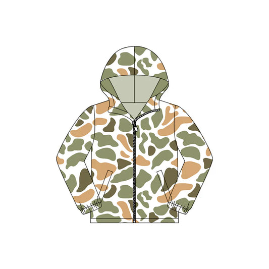 11.10 MOQ:5pcs BT1528 pre-order toddler boy clothes camo boy winter top shirt