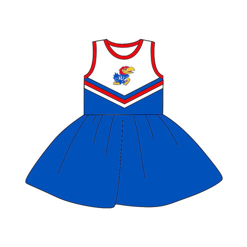 5.2 Baby Girls Team Sleeveless 20 A-Line Dresses Preorder(moq 3)