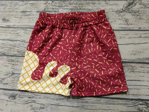 5.6 Baby Boys Team Red Shorts Bottoms Preorder(moq 3)