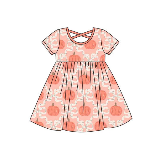 6.18 GSD2544 Baby Girls Singer Tapes Knee Length Dresses Preorde