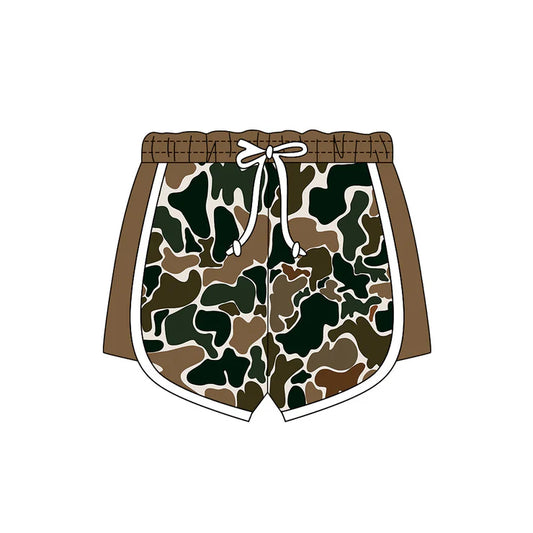 11.8 MOQ：5pcs SS0742 pre-order baby boy clothes camo print boy summer shorts