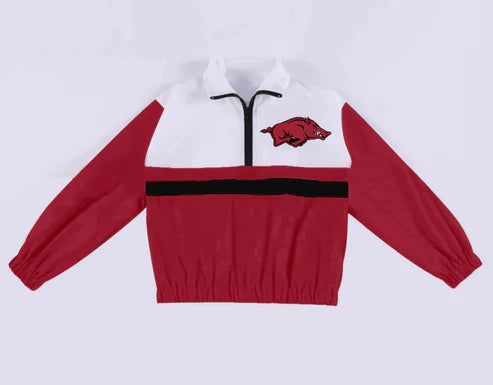 10.8 Custom Moq 5 Baby Boys Arkansas Team Pullover Jackets Tops