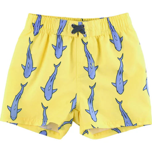 4.4  S0547 Baby Boys Sharks Swimming Trunks Summer Shorts Preorder
